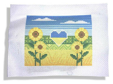 Вишивання хрестиком 15х20/А5 тематичний Україна (А-912) ТМ Китай