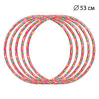 Гр Обруч "Дівчинка №0" 0199 (1) ЦІНА ЗА 10 ШТУК В УПАКОВЦІ, d=53 см ,"Bamsic"