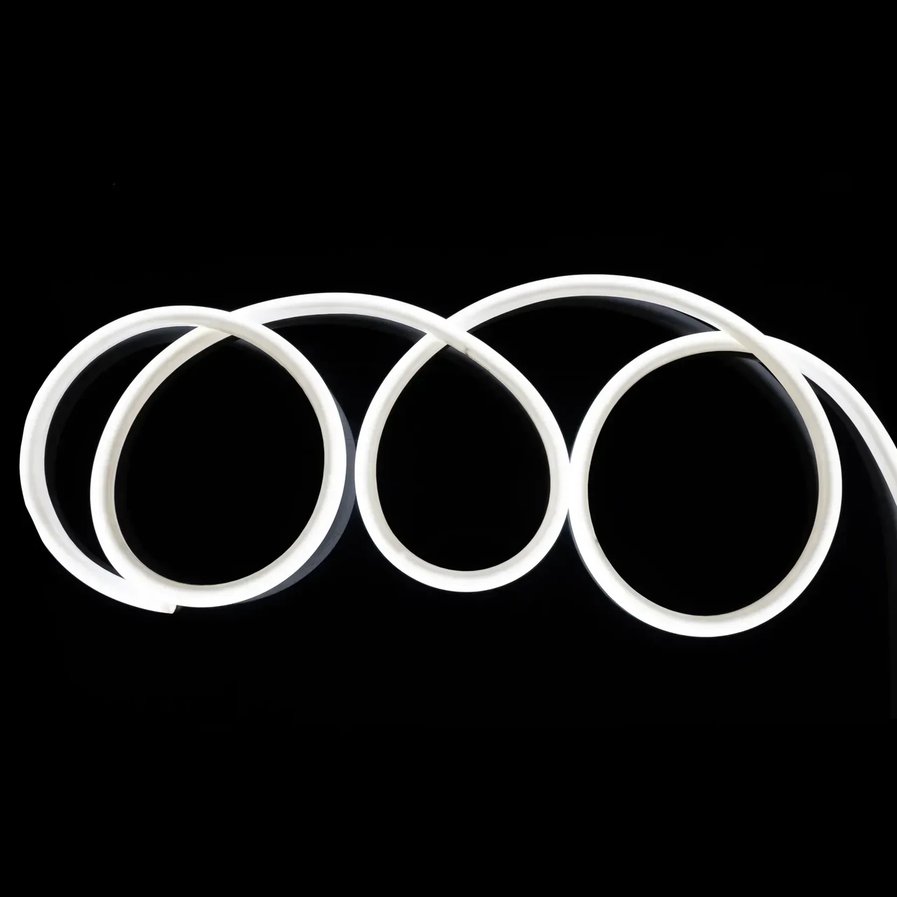 Світлодіодний неон круглий D13, IP68, 220V, Series "RN", Білий 6000К, PRO Prolum 160016