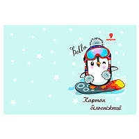 Набір білого картону 00013 (А4, 9 арк.) (1)