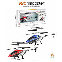 Гелікоптер на радіокеруванні LD 669 (36) 2 кольори, вбудований акумулятор, підсвічування, в коробці
