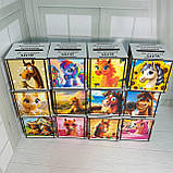 Копілка новорічна на мрію з дерева куб "Символ року 2026 Мілашка" Розмір 10.5*10.5 см ціна за шт, фото 4