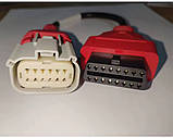 КОБЕЛЬ ПЕРЕХОДНИК OBD II Tesla 20 pin Tesla Model 3 and model Y/S/X/3 для батареї, фото 3