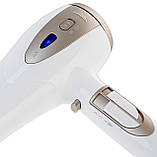 Новий фен для волосся з функцією іонізації Adler AD2248 White Champane з Європи з гарантією, фото 2