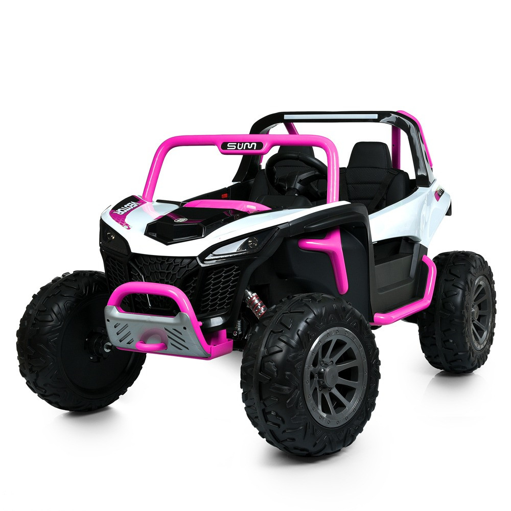 Дитячий електромобіль Баггі UTV-X1 24V | 2 мотори 45W | EVA колеса | 2 місця | Пульт 2.4G | USB | Bluetooth | Світло | Екошкіра, фото 1