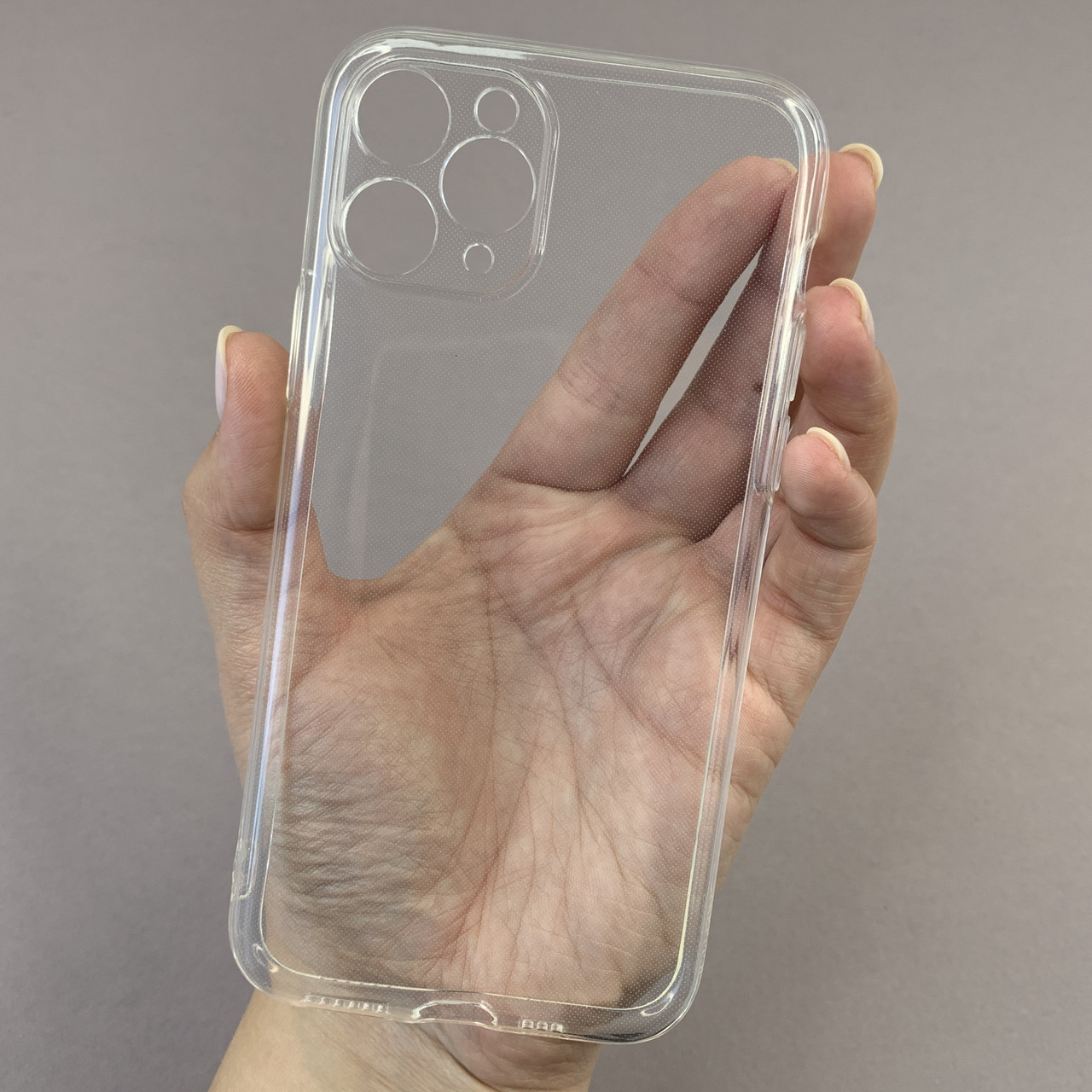 Чохол Apple iPhone 11 Pro силіконовий чохол на телефон айфон 11 про прозорий nsp