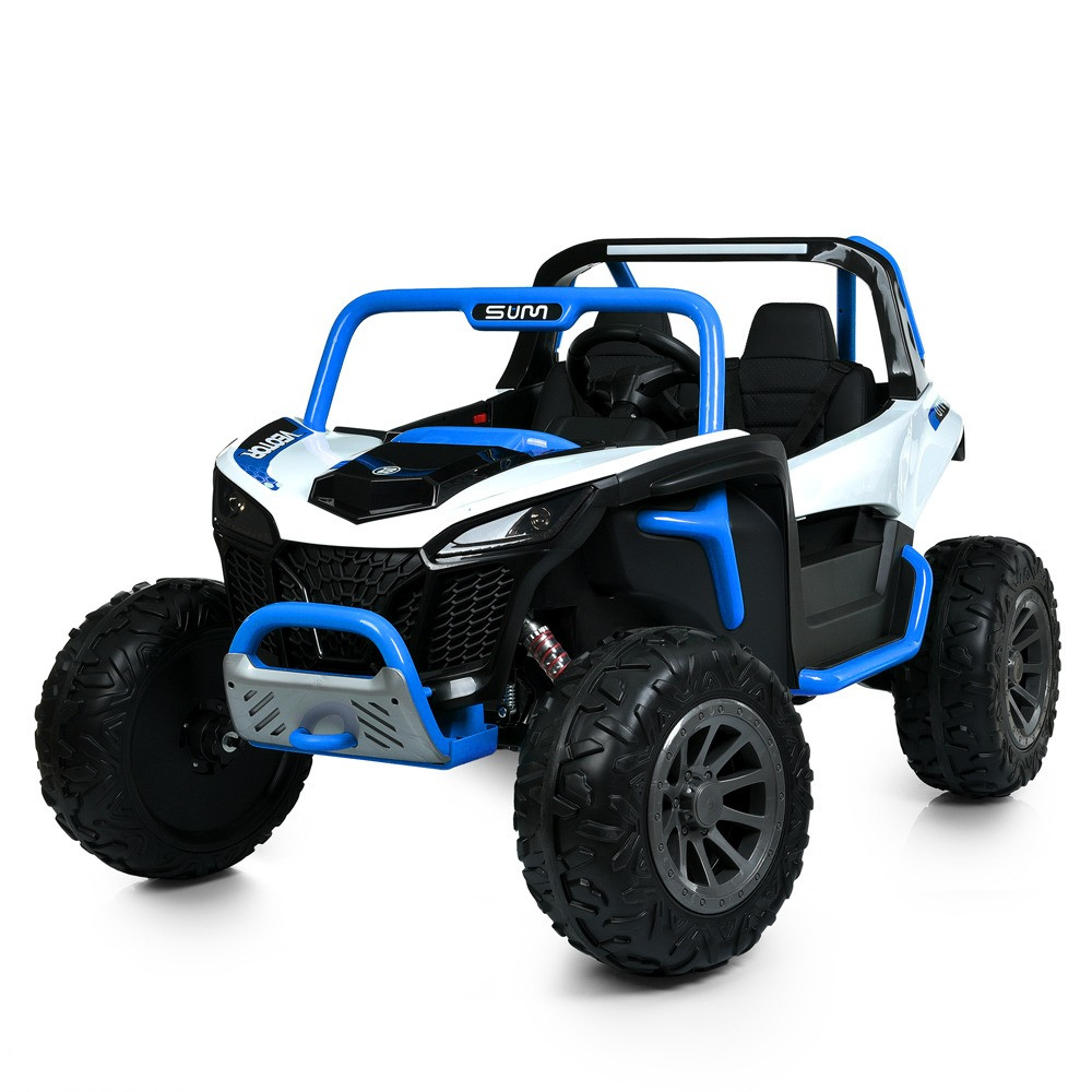 Дитячий електромобіль Баггі UTV-X1 24V | 2 мотори 45W | EVA колеса | 2 місця | Пульт 2.4G | USB | Bluetooth | Світло | Екошкіра, фото 1