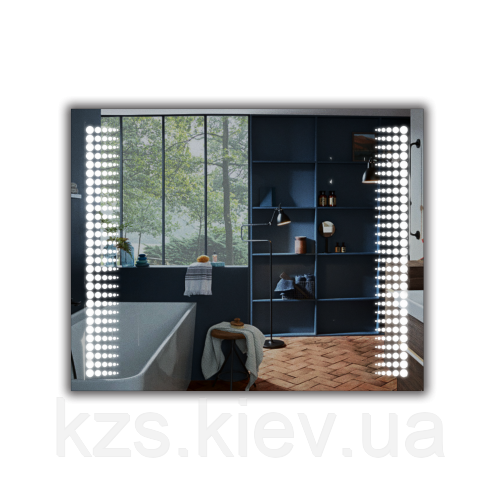 Дзеркало з LED підсвічуванням 800 х 1000 мм., фото 1