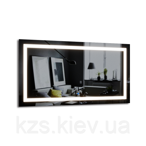 Дзеркало з LED підсвічуванням 850 х 1600 мм., фото 1