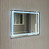 Дзеркало з LED підсвічуванням та сенсорним вимикачем 700 х 900 мм., фото 2