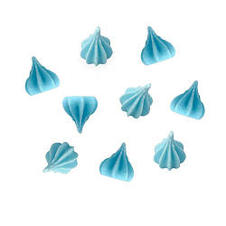 Цукрова прикраса для кондитерських воробів "Мікро безе" Блакитне