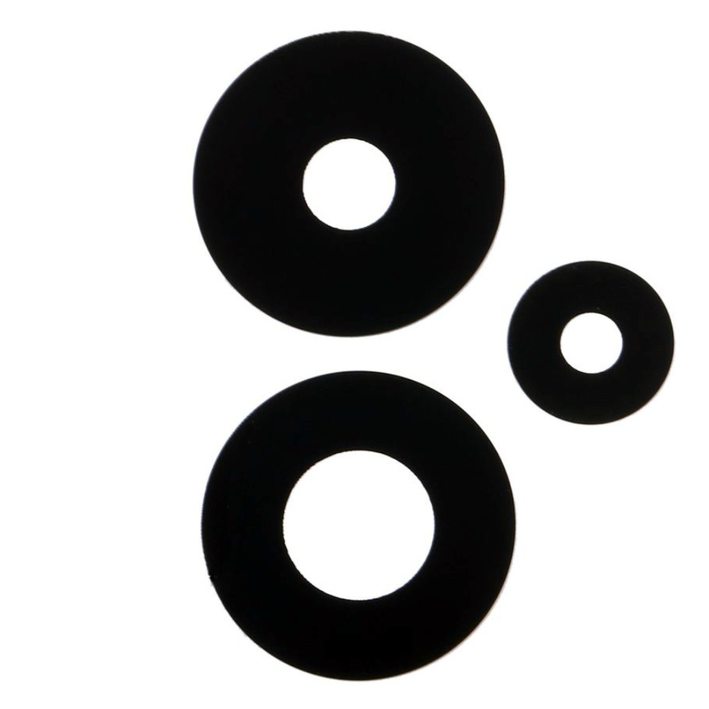 Скло камери Xiaomi Poco X6 5G без рамки, комплект 3шт., фото 1