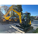 Мініекскаватор Gunter Grossmann GG3500 з поворотною стрілою. Надійний 4-циліндровий дизельний двигун KUBOTA V1505 (Японія), фото 4