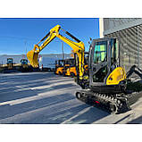 Мініекскаватор Gunter Grossmann GG3500 з поворотною стрілою. Надійний 4-циліндровий дизельний двигун KUBOTA V1505 (Японія), фото 3