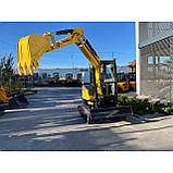 Мініекскаватор Gunter Grossmann GG3500 з поворотною стрілою. Надійний 4-циліндровий дизельний двигун KUBOTA V1505 (Японія), фото 5