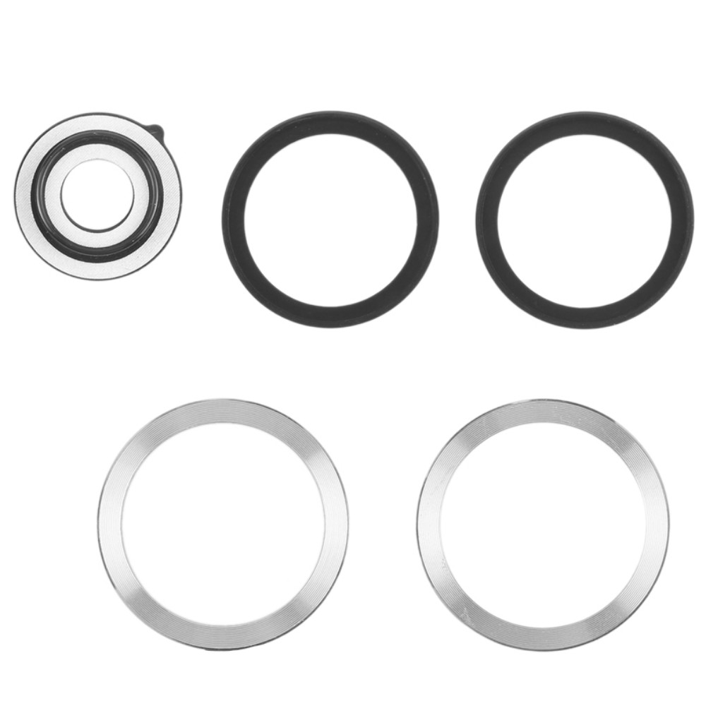 Скло камери Xiaomi Redmi Note 13 Pro+ без рамки, сріблястого кольору, комплект, фото 1