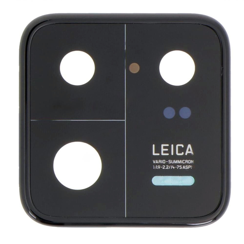 Скло камери Xiaomi 13 Pro з рамкою чорного кольору, фото 1