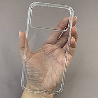 Чохол для iPhone 17 Pro Max силіконовий чохол на телефон айфон 17 про макс прозорий nsp