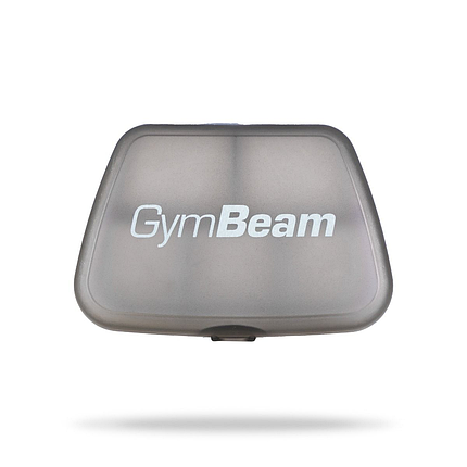Кишенькова таблетниця GymBeam PillBox 5 Black, фото 2