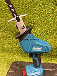 Акумуляторна шабельна пила Makita JR-185Z (48V 6.0 Ah)безщіткова. АКБ ножівка Макіта, фото 7