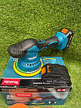 Акумуляторна полірувальна машинка Makita DC9000 (48 V, 6 AH) Шліфмашина з регулятором обертів Макіта 150, фото 5