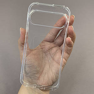 Чохол для Google Pixel 9 Pro силіконовий чохол на телефон гугл піксель 9 про прозорий nsp