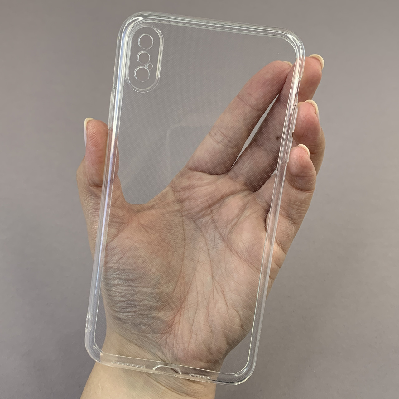 Чохол для Apple iPhone Xs Max силіконовий чохол на телефон айфон хс макс прозорий nsp