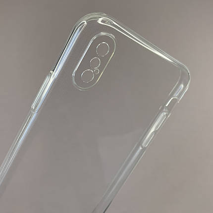 Чохол для Apple iPhone Xs Max силіконовий чохол на телефон айфон хс макс прозорий nsp, фото 2