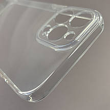 Чохол для Apple iPhone 13 Pro Max силіконовий чохол із захистом камери на айфон 13 про макс прозорий nsp, фото 4