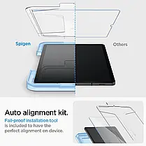 Захисне скло Spigen для Galaxy TAB S9/ S9 FE/ S10 FE/ S10 Lite (1 шт) EZ FIT (AGL07000), фото 5
