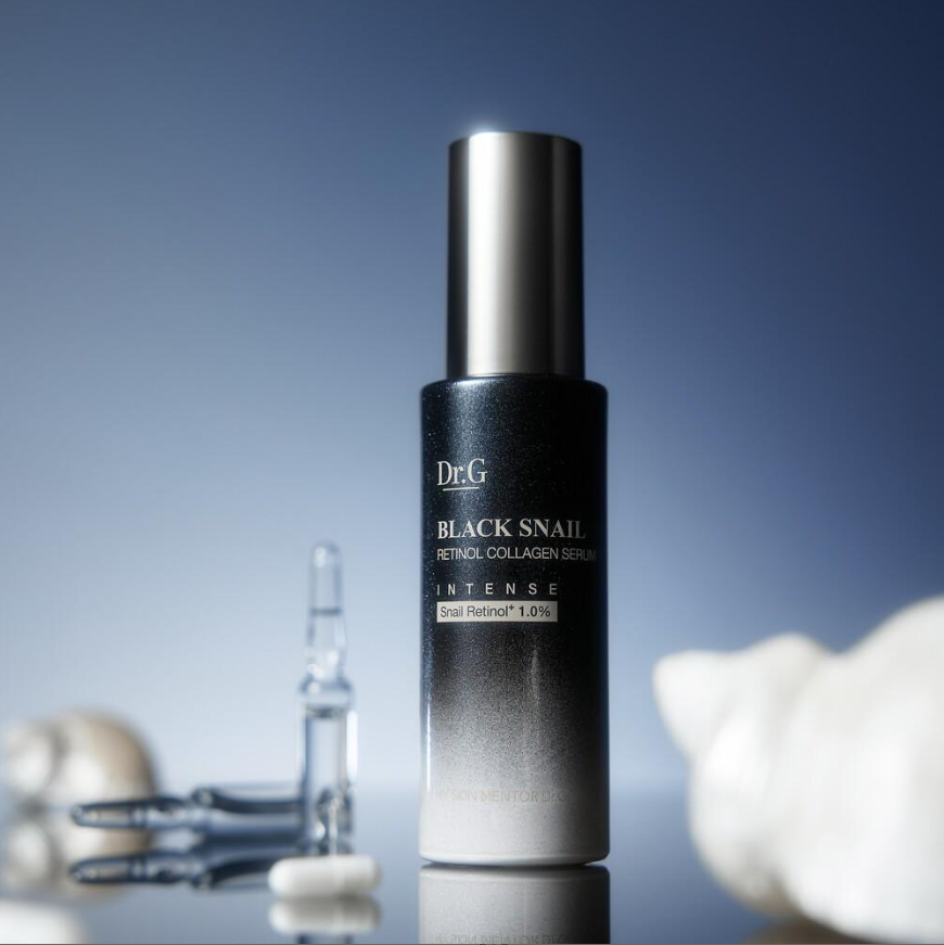 Dr.G Інтенсивна нічна Ліфтинг сироватка з 1% ретинолом і муцином чорного равлика 30 мл