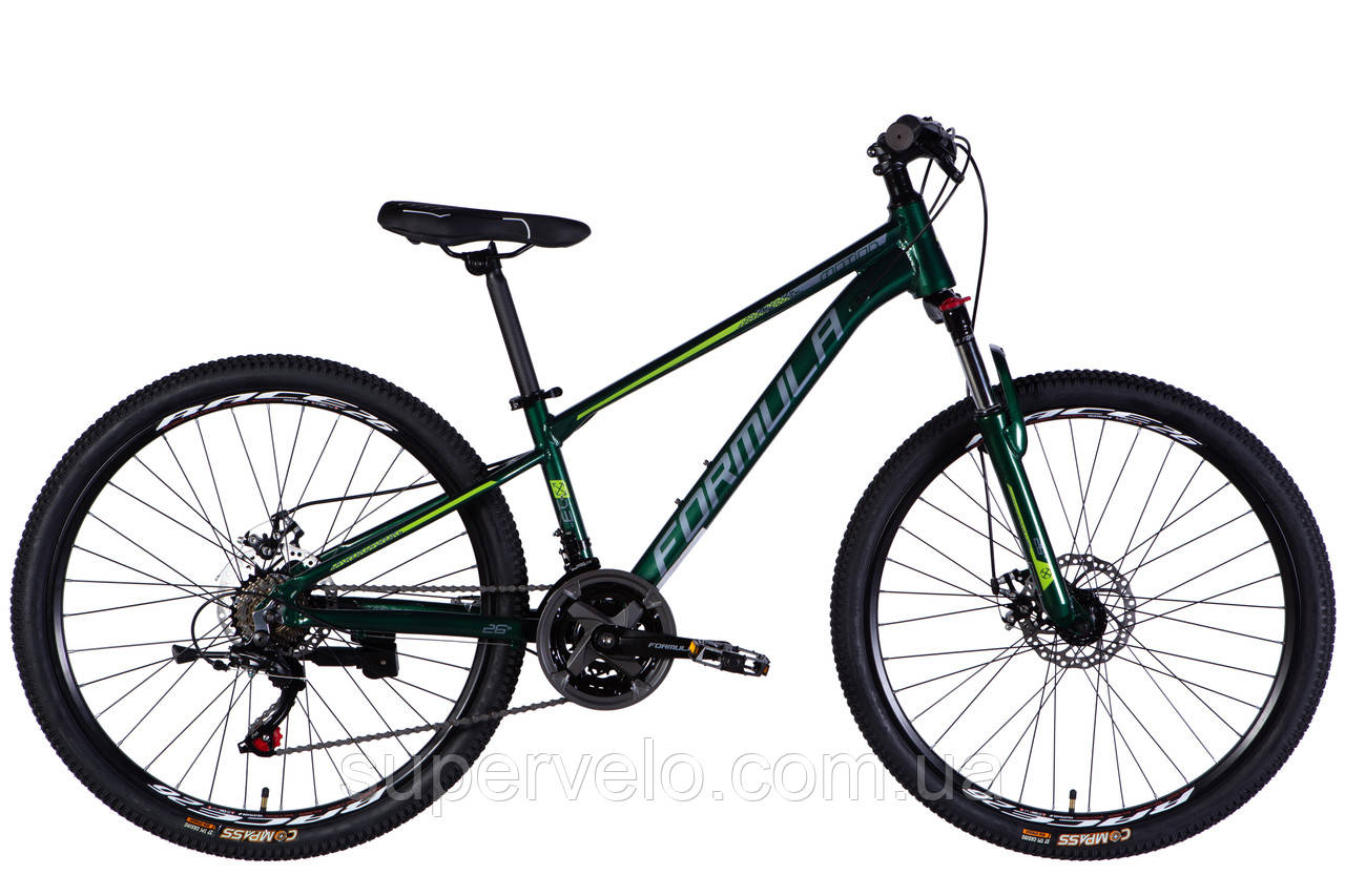Велосипед 26" Formula MOTION 2025 зелено-ірий, фото 1