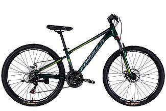 Велосипед 26" Formula MOTION 2025 зелено-ірий