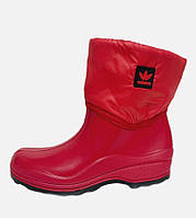 Чоботи гумові червоні 38 39 40 41