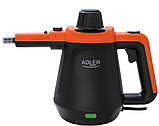 Пароочисник для прибирання будинку, парогенератор з комплектом насадок Adler AD 7038bo 2000 вт. 450 мл., фото 5