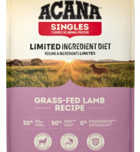 Acana Grass Fed Lamb 200г  гіпоалергенний корм для собак із ягням і яблуком
