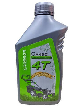 Олива Grasser для чотирьохтактних бензинових двигунів 4Т (1л)