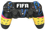 Джойстик бездротовий Double-Motor Vibration 4 Wireless Controller для PS4/PC FIFA, фото 2