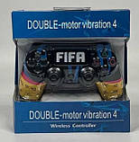 Джойстик бездротовий Double-Motor Vibration 4 Wireless Controller для PS4/PC FIFA, фото 9