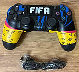 Джойстик бездротовий Double-Motor Vibration 4 Wireless Controller для PS4/PC FIFA, фото 10