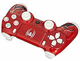 Джойстик бездротовий Double-Motor Vibration 4 Wireless Controller для PS4/PC Spiderman, фото 4
