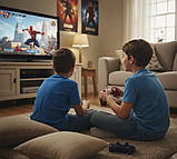 Джойстик бездротовий Double-Motor Vibration 4 Wireless Controller для PS4/PC Spiderman, фото 9