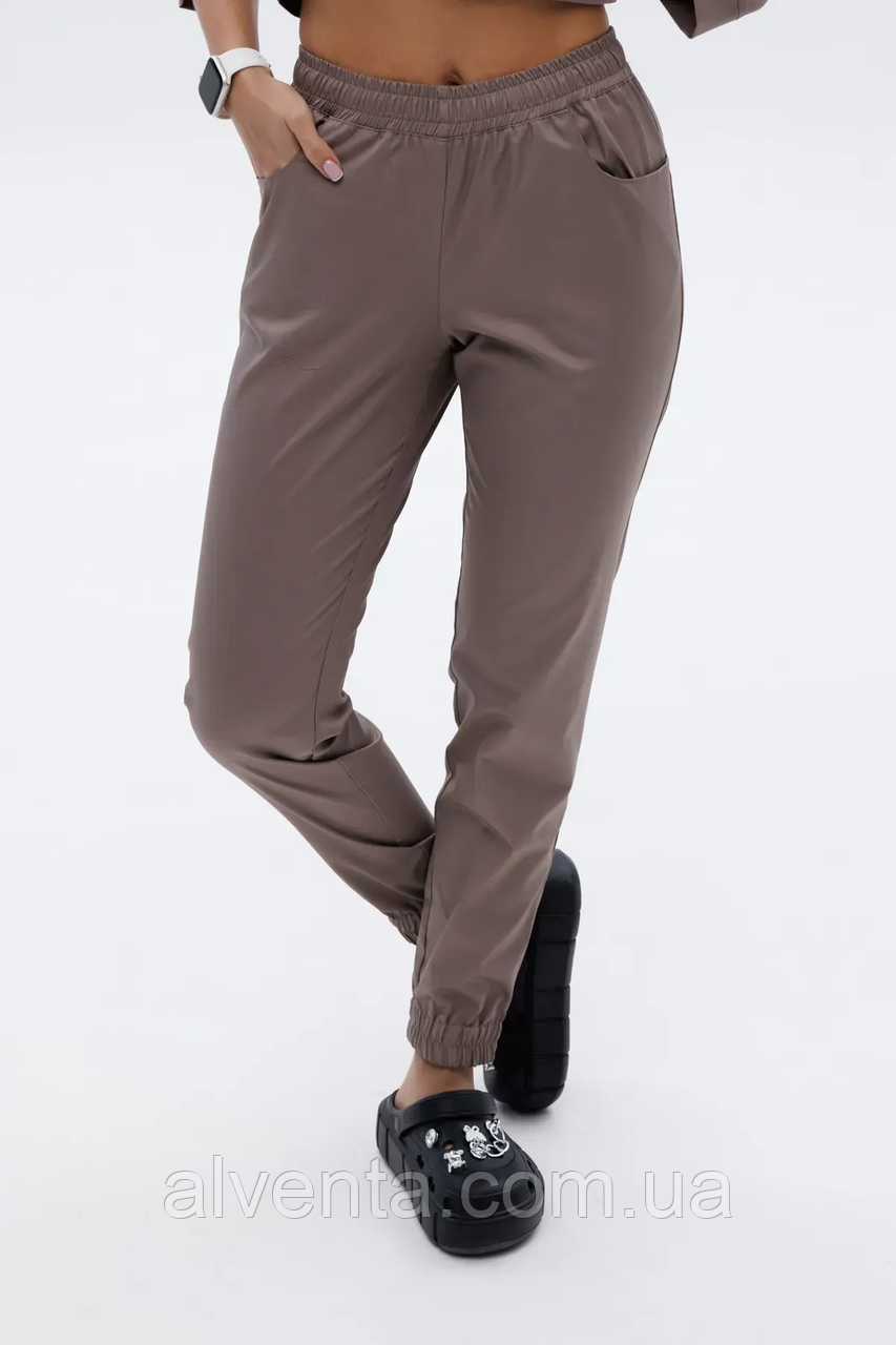 Медичні штани Парма Капучино (манжет)