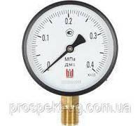 Манометр 0-0.4 МПа МП-3У 100мм G1/2" радіальний, фото 1