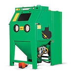 Інжекторна абразивоструминна кабіна Contracor® CAB-110SD з наскрізними дверима (10215109), фото 2