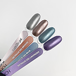 Touch Гель-фарба для дизайну металева Metallic Gel Blue, 5 мл, фото 2