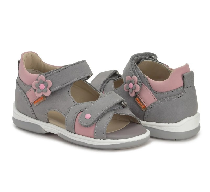 Босоніжки ортопедичні для дівчаток Memo Kristina 1JD, фото 1