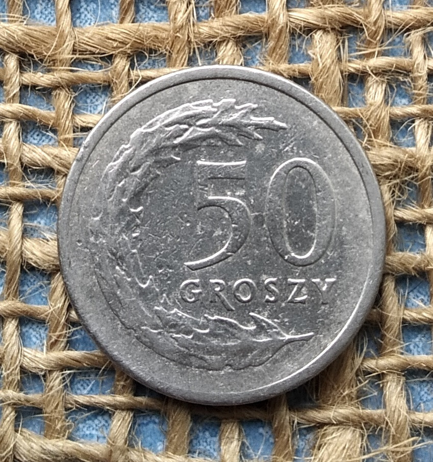 50 грошей 1991 року. Польща, фото 1