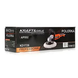 Полірувальна машина електрична Kraft&Dele 2600 Вт 230 В