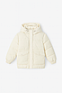 Куртка зимова для дівчинки молочна "Еріка", фото 5